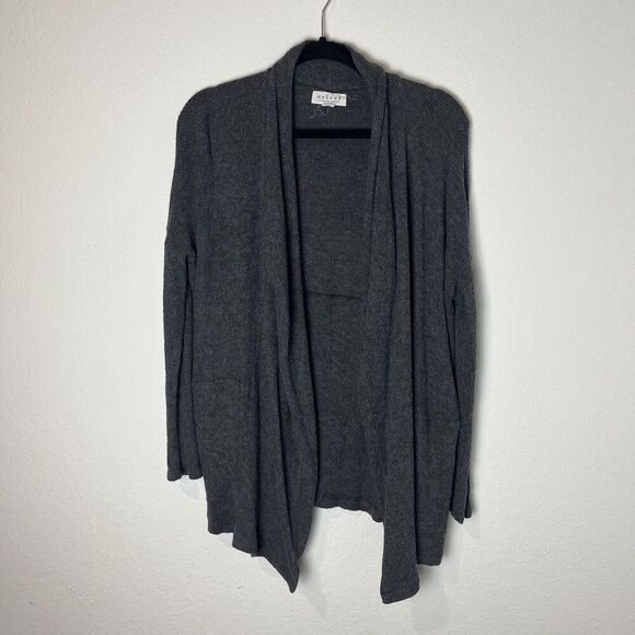 Velvet by Graham & Spencer Sweaters - Velvet by Graham & Spencer Cardigan Womens Medium Open Front Pockets Sweater​